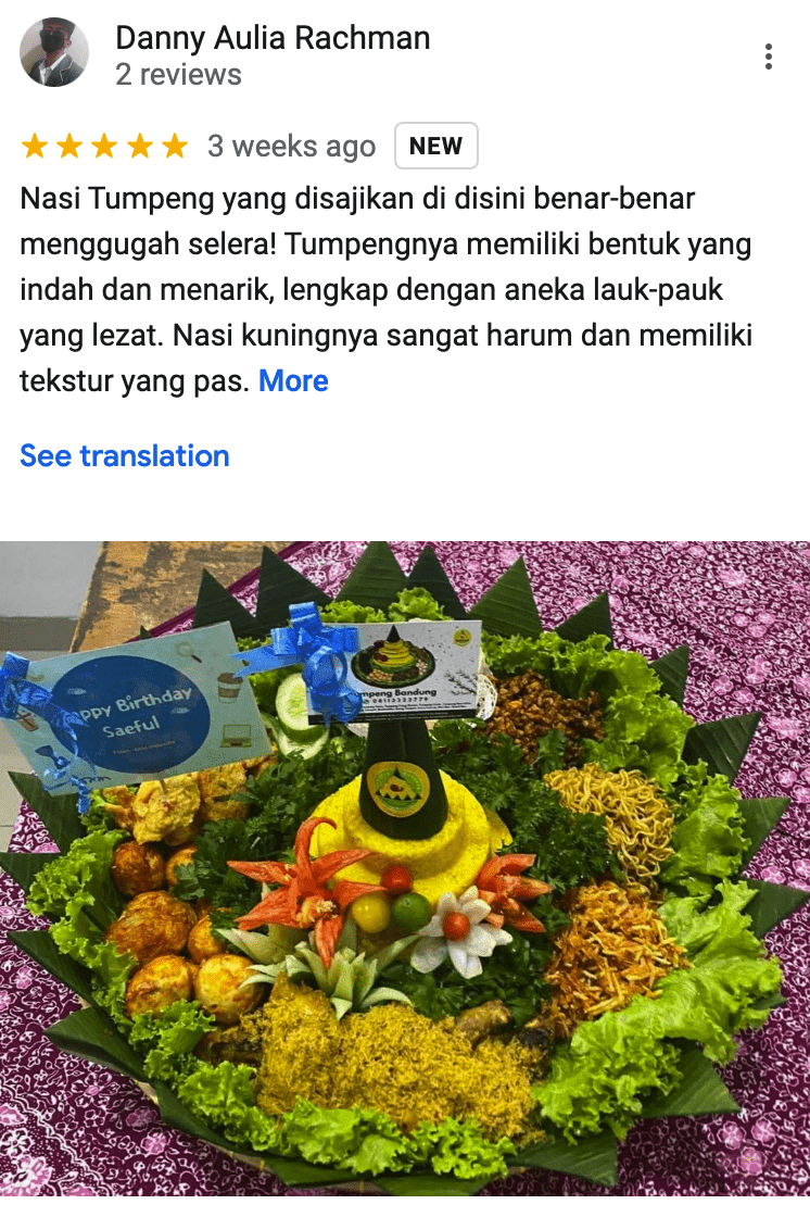 Review Tumpang Bandung