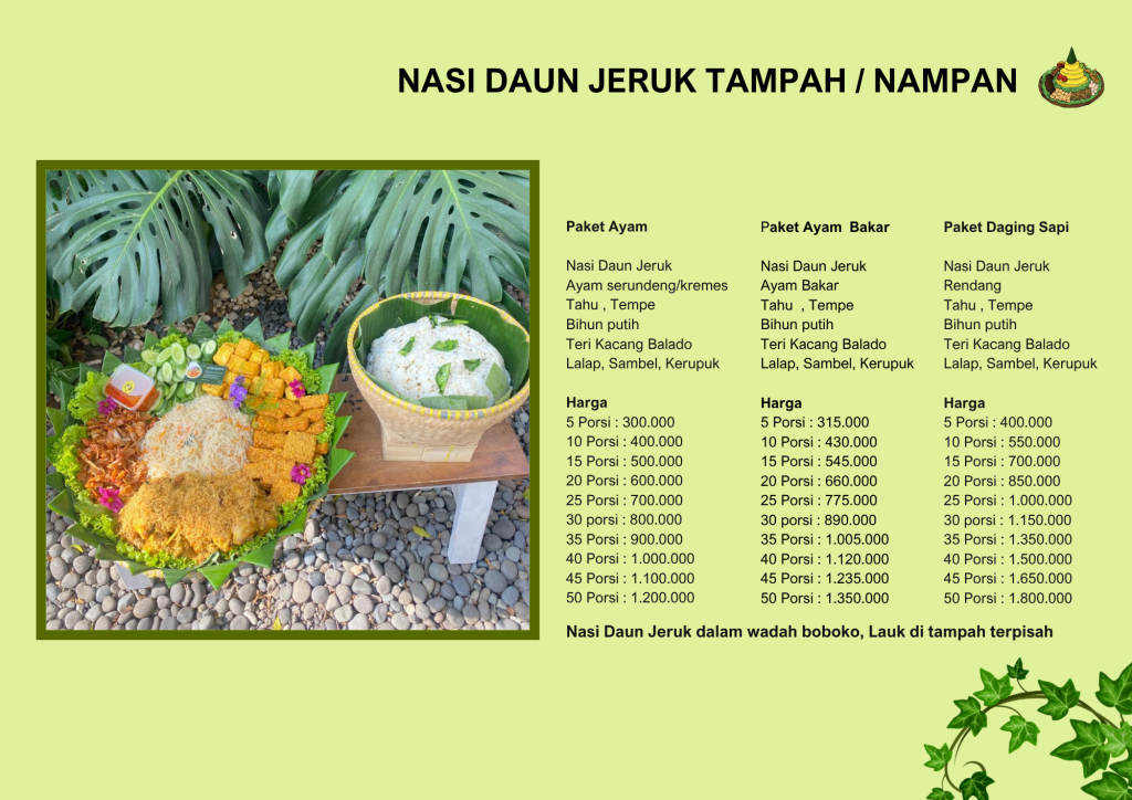 nasi daun jeruk