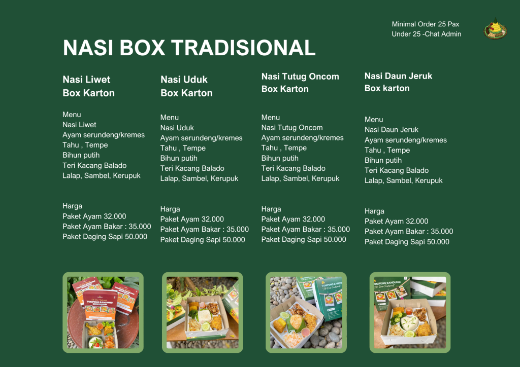 nasi box tradisional